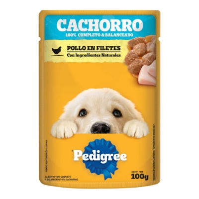Imagen de Alimento para perro PEDIGREE cachorro sabor a pollo x100 g