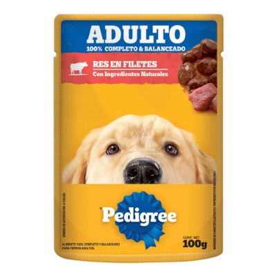 Imagen de Alimento para perro PEDIGREE adulto sabor a carne x100 g