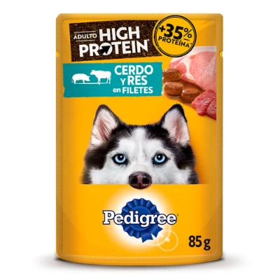 Imagen de Alimento húmedo para perro PEDIGREE sabor a cerdo y res x85 g