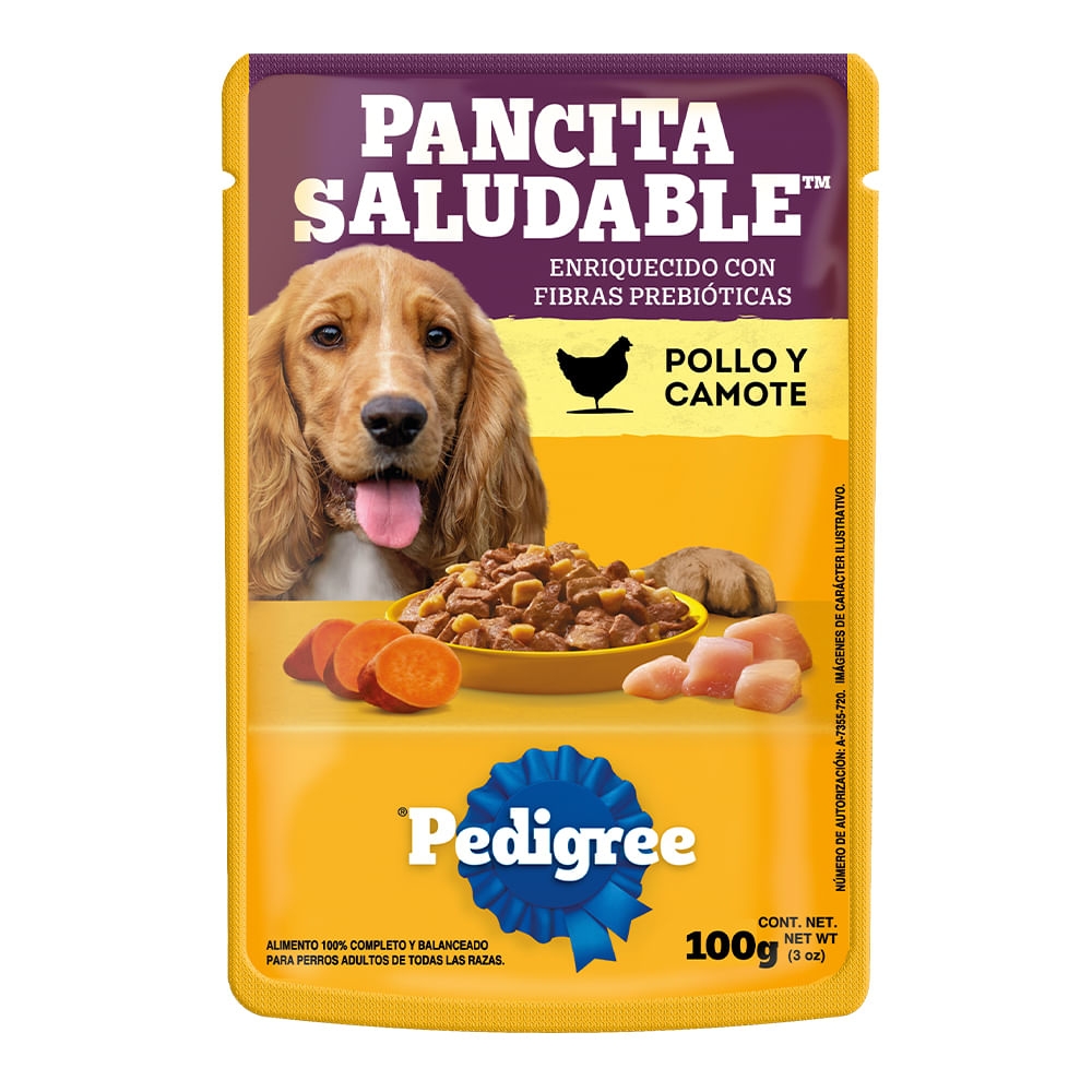 Imagen de Alimento húmedo PEDIGREE pollo y camote x100 g