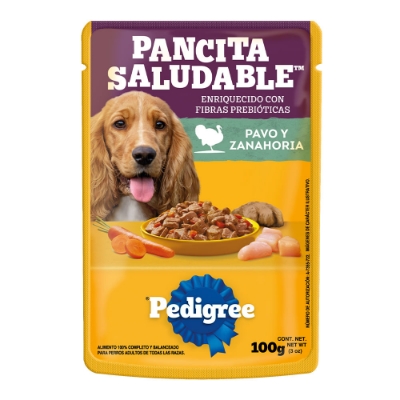 Imagen de Alimento húmedo PEDIGREE pavo y zanahoria x100 g