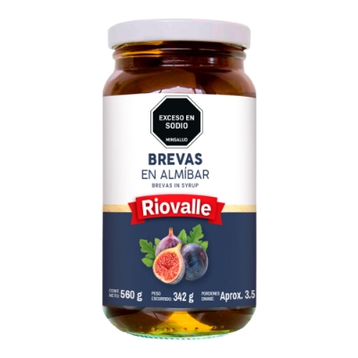 Imagen de Brevas RIOVALLE en almíbar x342 g