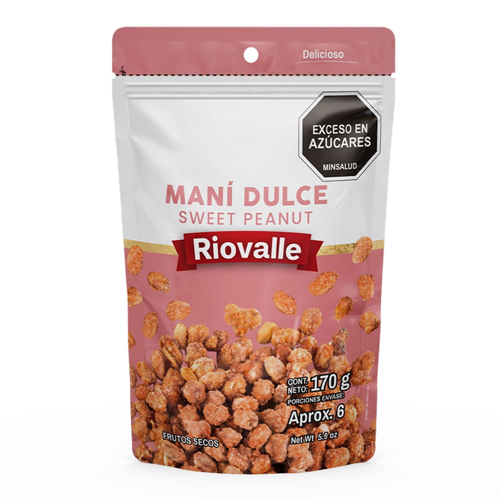 Imagen de Maní RIOVALLE dulce x170 g