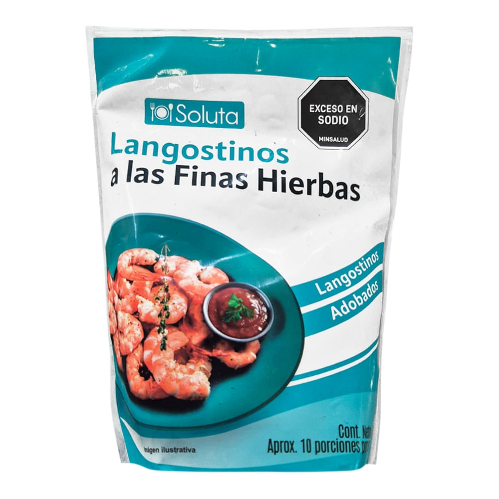 Imagen de Langostino SOLUTA finas hierbas x454 g