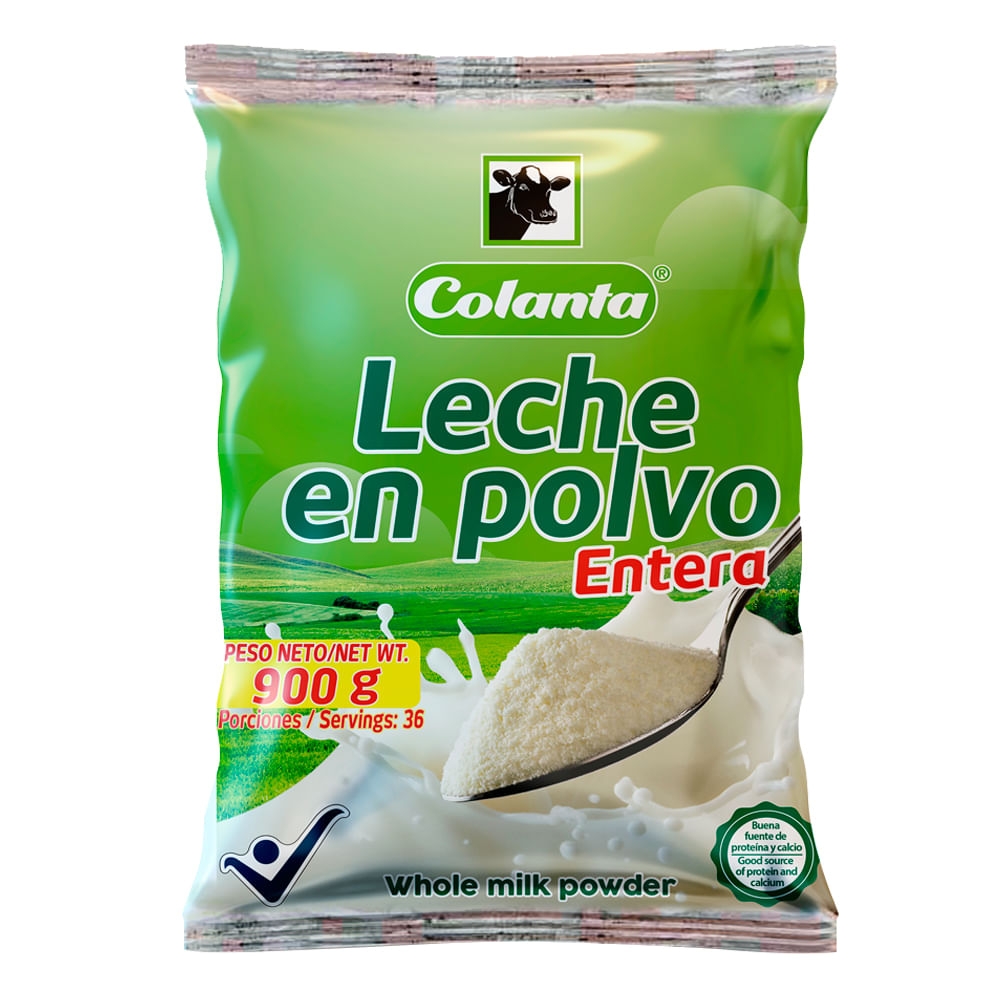 Imagen de Leche COLANTA en polvo entera x900 g