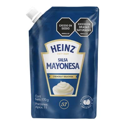 Imagen de Salsa mayonesa HEINZ x170 g