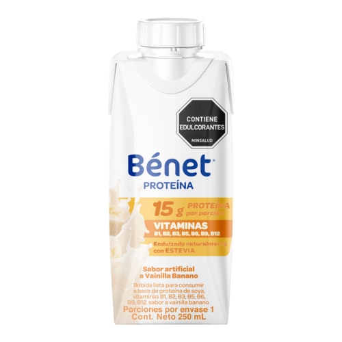 Imagen de Bebida BENET vainilla banano x250 ml