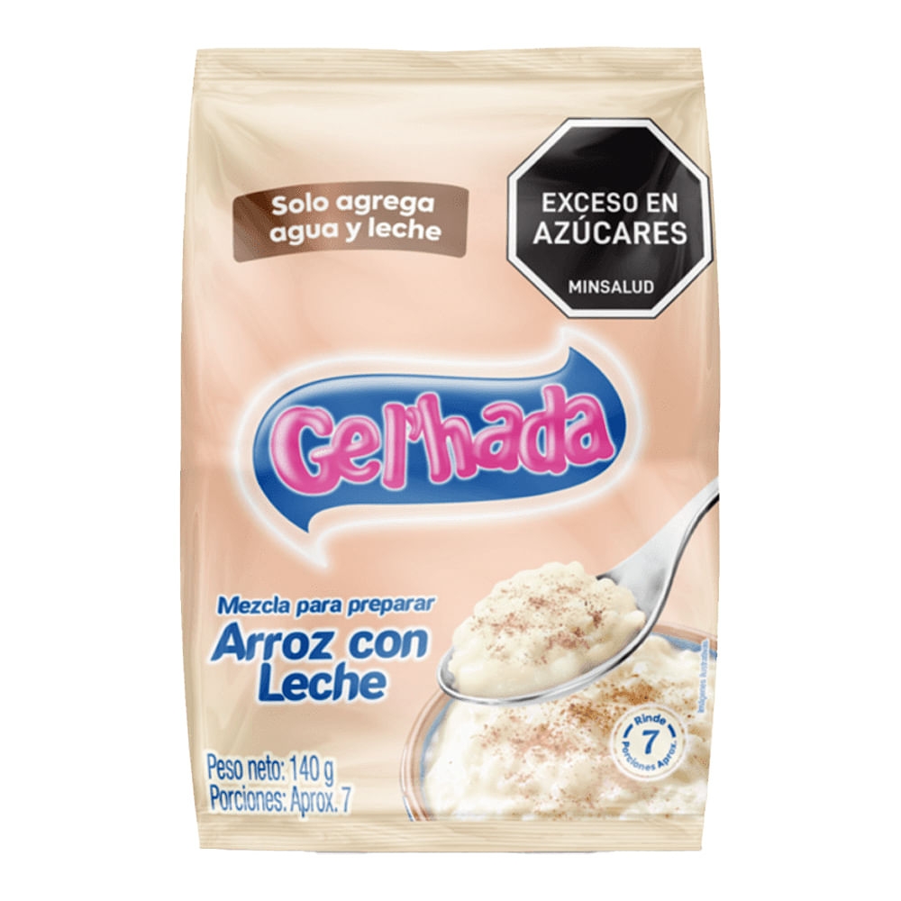 Imagen de Mezcla GEL'HADA arroz con leche x140 g